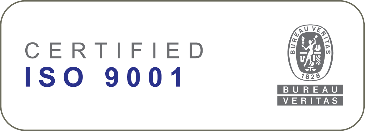 ISO 9001 certification logo